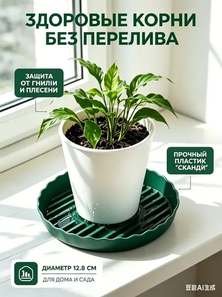 Подставка для цветов,2.781 см х 12.5 см х 12.62 см