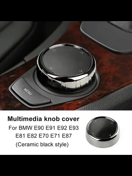 Крышка кнопки мультимедиа IDrive для BMW E90 E91 E92 E93 E70