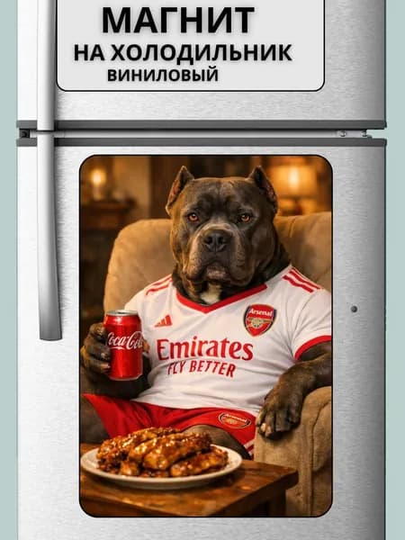 Магнит на холодильник, Арсенал футбол