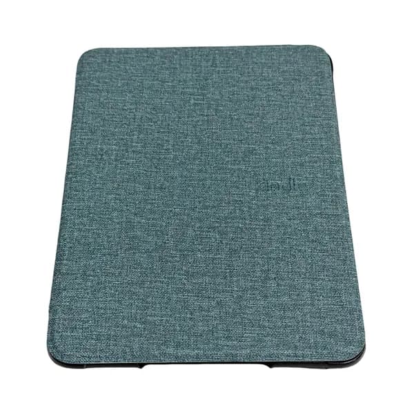 Чехол для Kindle Paperwhite 12 (2024) и Colorsoft Signature Edition, зелёный, тканевая текстура