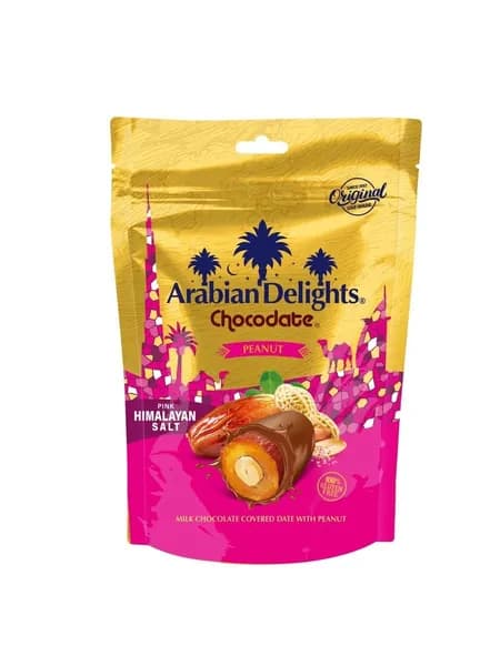 "Arabian Delights" "Финики с арахисом в молочной шоколадной глазури", 70 г