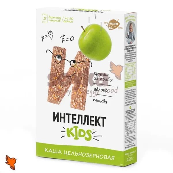 Каша зерновая Интелект kids яблоко и тыква Образ жизни, 250г