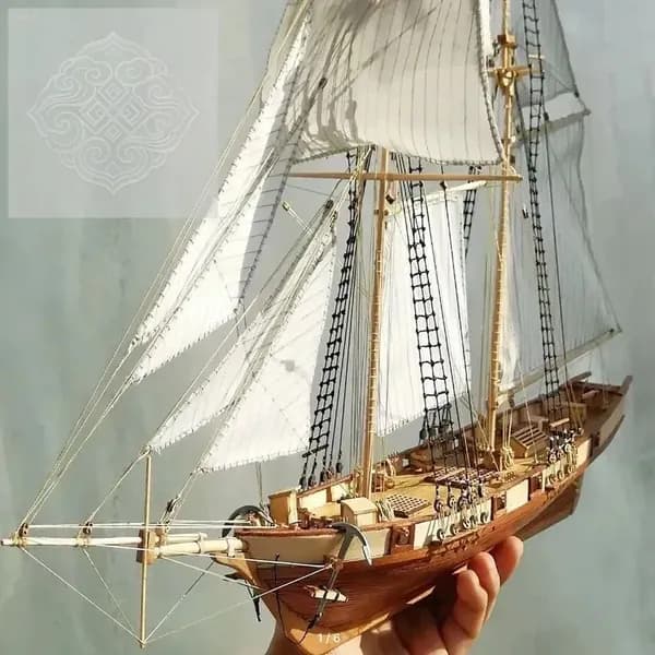 модели для сборки деревянная модель корабляХарко