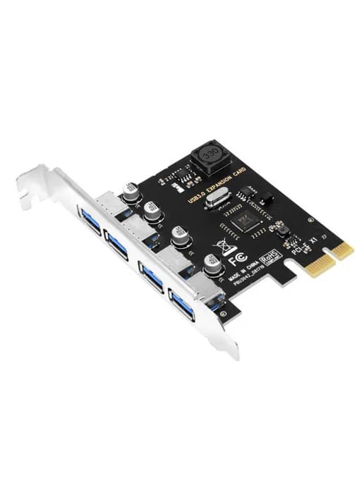4-портовый USB 3.0 PCI-E Плата расширения PCI Express PCIe