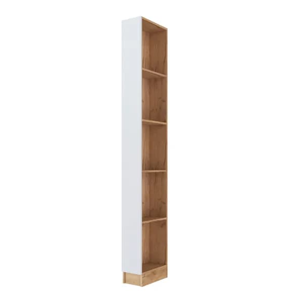 Прихожая Руэлла Торцевое завершение дуб крафт золотой/белый