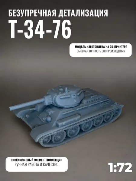 Т-34-76 Модель танка 1:72