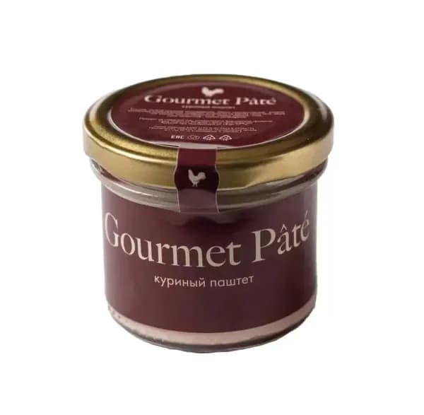 Паштет из куриной печени Gourmet Pate с грибами 90 г