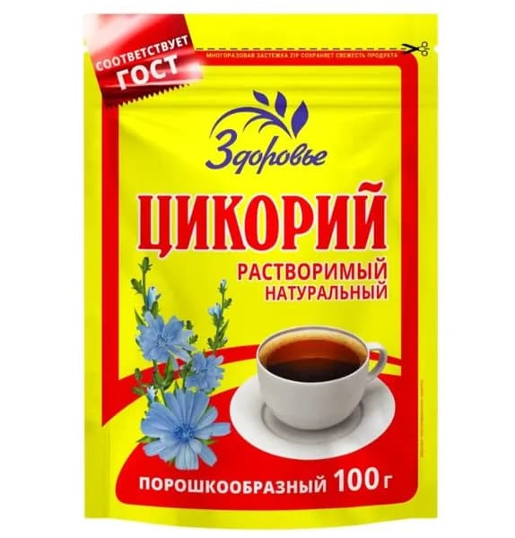Здоровье Цикорий, порошок, 100г