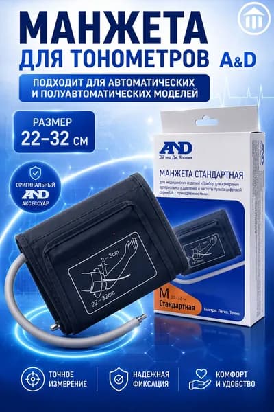 Манжета Для Тонометров Ua-Cufbox M/22-32 См Х1