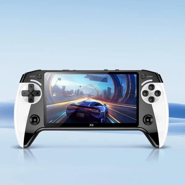 Портативная игровая консоль X9 с 5,5-дюймовым дисплеем и эмуляторами GBA, NES, SNES, Sega Genesis