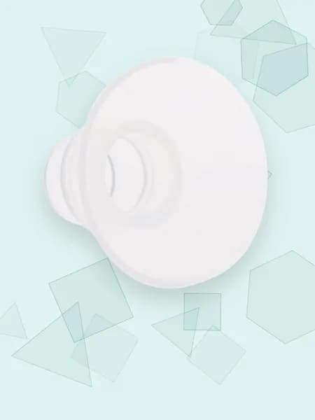 Вкладыши из силикона для молокоотсоса, 19MM