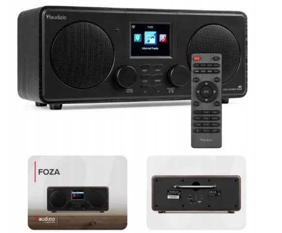 Радио Audizio Foza DAB + FM интернет BT USB WiFi стерео