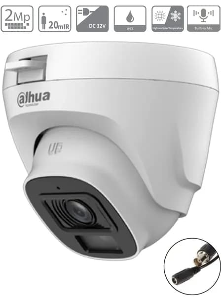 Dahua ECO DH-HAC-T5E20P-A-0360B Купольная HDCVI-видеокамера 2Мп