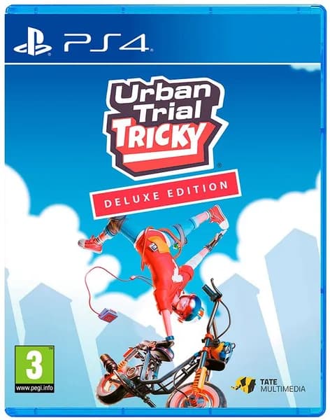 Игра PS4/PS5 Urban Trial Tricky Deluxe Edition (Диск) (PlayStation 4, PlayStation 5, PlayStation 5 Pro, Русские субтитры)