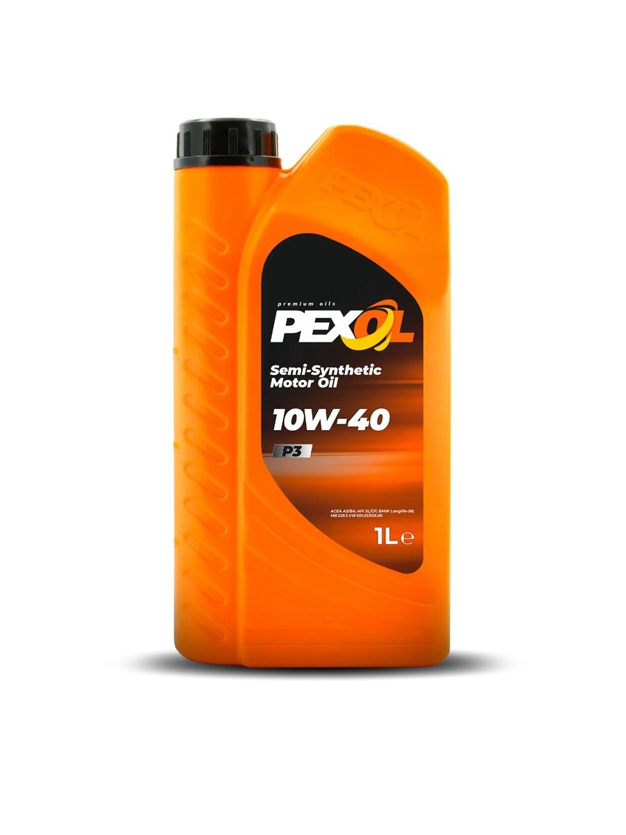 PEXOL P3 10W-40 Масло моторное, Полусинтетическое, 1 л