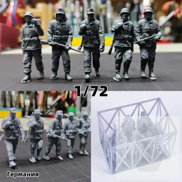 Cor 172 сборная модель солдат