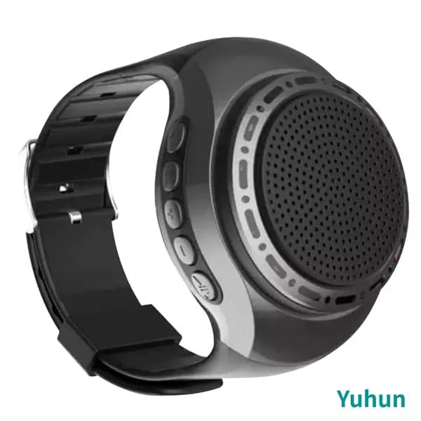 Беспроводная Bluetooth-колонка для велосипеда на запястье с подсветкой