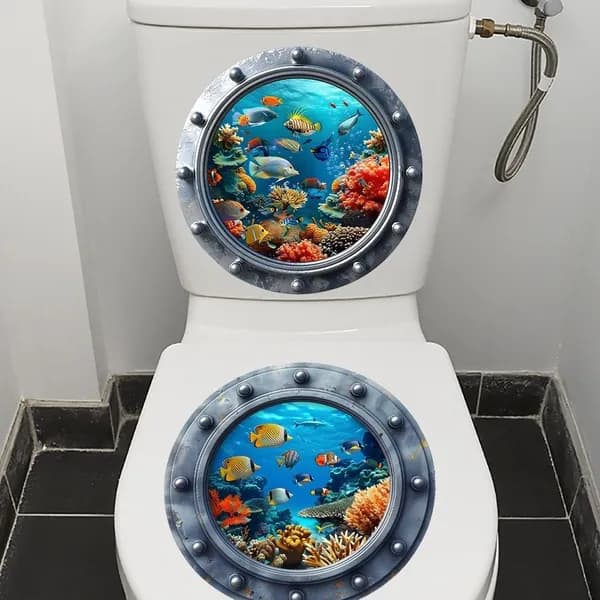 Наклейка для унитаза