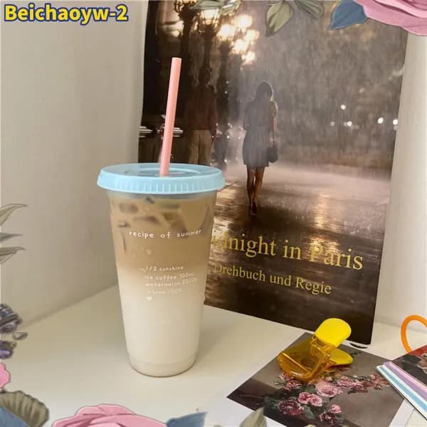 Пластиковая чашка для воды Большой летний рецепт
