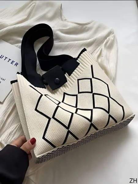Сумка с ручками, для мамы