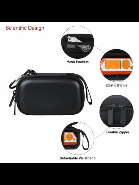 Защитный бокс для Flipper Zero Черный 12*8*4 см Чехол EVA