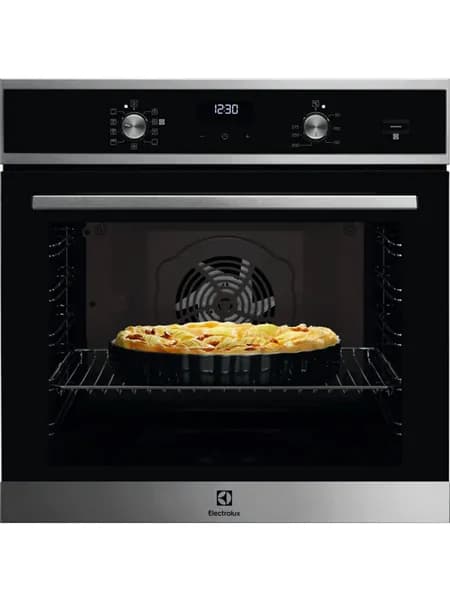 Духовой шкаф электрический Electrolux EOD5F71X, черный/серебристый