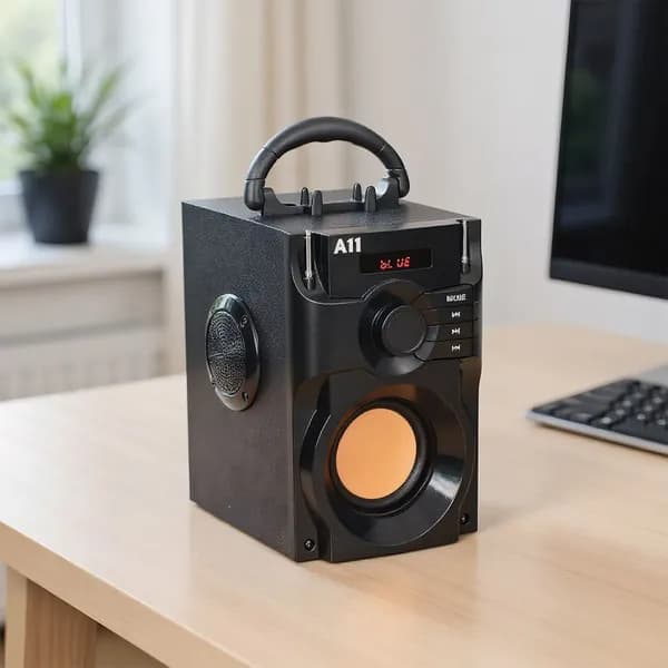 Портативная Bluetooth-колонка с аккумулятором 3500 мА ч