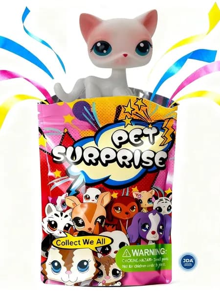 Мягкая игрушка кошка короткошерстная, подарок для девочки, с упаковочным пакетом