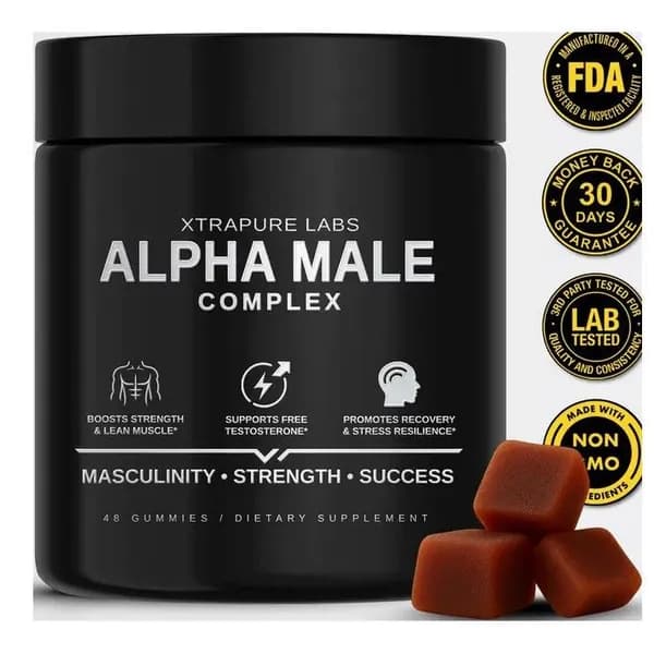 Жевательные конфеты Alpha Men's с экстрактом бобов тонка али