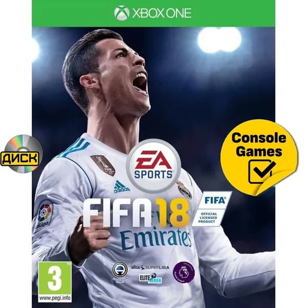 Игра XBOX ONE FIFA 18 (Xbox One, Русская версия)