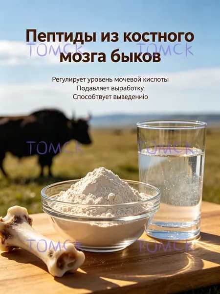 Пептиды из костного мозга яка 100 г поддержка суставов и костей, высокая усвояемостьдля поддержки иммунитета