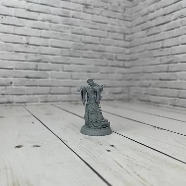Миниатюра для настольных игр DnD, ДнД, Dungeons & Dragons, Pathfinder. "Цзянши". 1 фигурка
