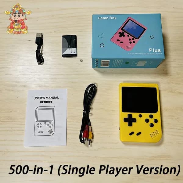 Портативная игровая консоль 500 в 1 для одного игрока
