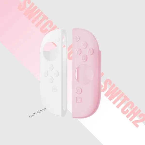Силиконовые чехлы для контроллеров Nintendo Switch 2 (NS2), пара, защитные, антискользящие