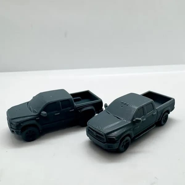 Сборная модель 1/160: 3D-печать: пикап, американский внедорожный грузовик