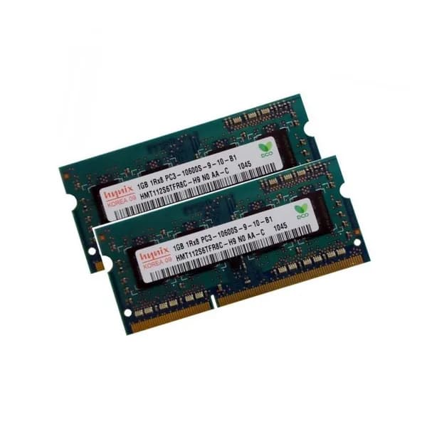 Hynix Оперативная память DDR3, 1333 МГц, 2 x 1 ГБ (Hynix HMT112S6TFR8C-H9)