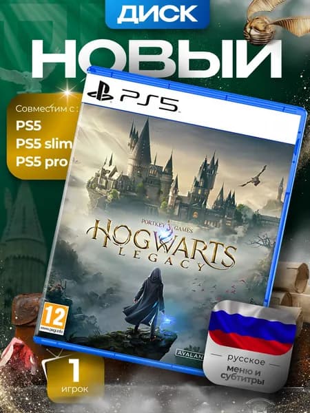 Игра Hogwarts Legacy PS5 русская версия (PlayStation 5, Русские субтитры)