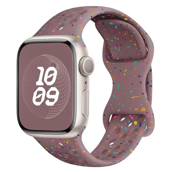 Часы Apple Watch Ultra 2 Band 49 45 44 41 42 мм цветные гранулы оригинальный ремешок, IWatch Series 9 8 7 6 5 SE 4 3 браслет
