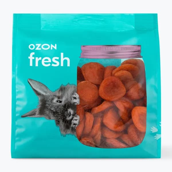 Курага без косточки Монетка 500 г, Ozon fresh