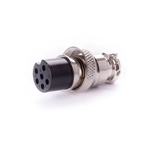 CDM-6P разъем микрофонный для тангенты 6pin (6-и контактный)