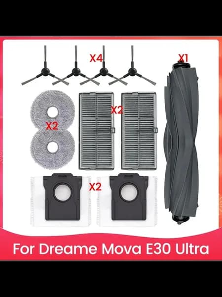 Запасные Части Для Робота-Пылесоса Для Dreame Mova E30 Ultra