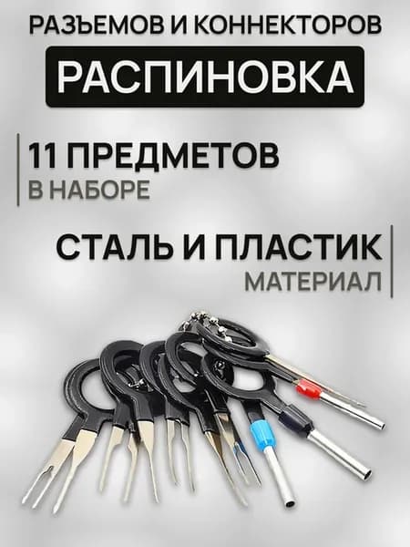 Ключи для разборки разъемов и коннекторов