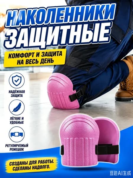 2 шт Наколенники садовые строительные универсальные, Защита коленного сустава