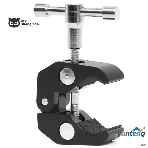 Super Clamp с нитью 1/4 и 3/8 для подставки света камеры