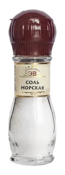 Соль морская в мельнице 82 г