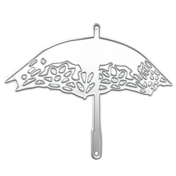 Металлические штампы для вырубки зонтиков, DIY, углеродистая сталь, шаблоны для тиснения, трафареты