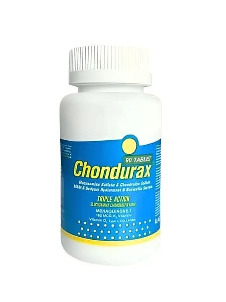 Chondurax Triple Action 90 таблеток глюкозамин, хондроитин и MSM для здоровья суставов и хрящей