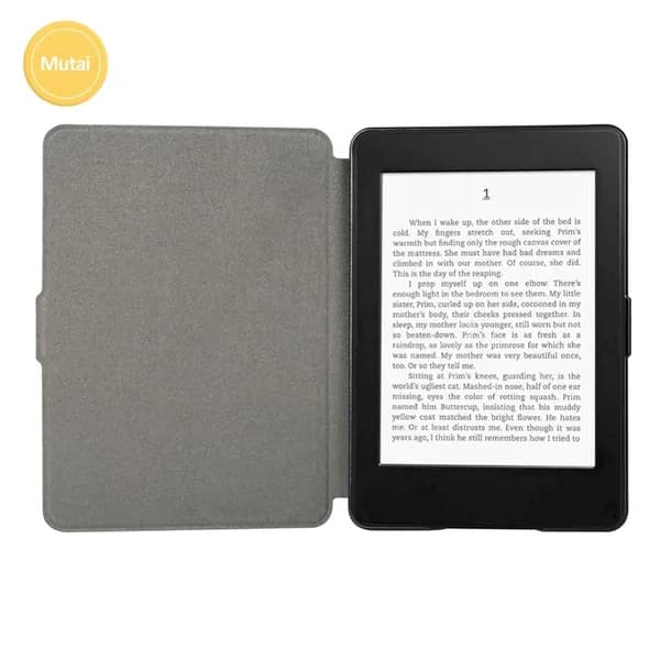 Чехол для Kindle Paperwhite 4 (2018) с матовой текстурой PU+PC и функцией подставки