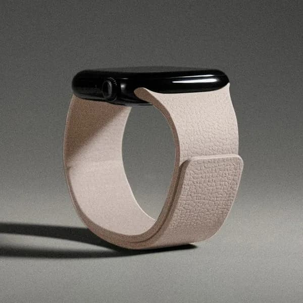 Силиконовый магнитный ремешок без пряжки, подходит для Apple Watch серий 1-9, SE/10, 42-44-45-46-49мм