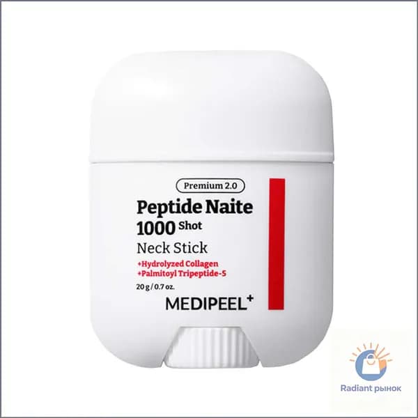 Укрепляющий пептидный стик для шеи и декольте MEDIPEEL Premium Peptide Naite 1000 Shot Neck Stick
